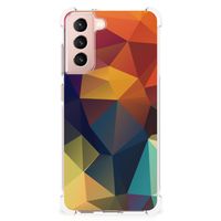 Samsung Galaxy S21 FE Shockproof Case Polygon Color