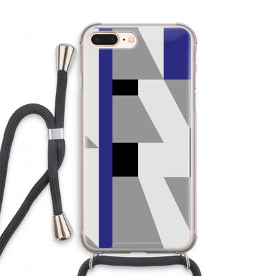 Gestalte 2: iPhone 8 Plus Transparant Hoesje met koord