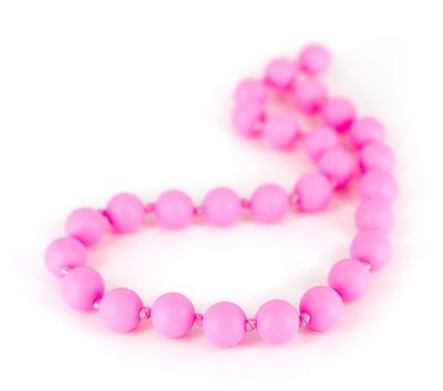 Lollipops & More bijtketting Macaron Shorty 25 cm silicone Lollipops & More bijtketting Macaron Shorty 25 cm silicone