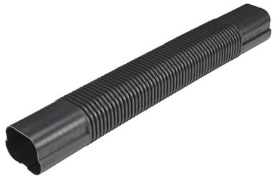 Airco Flexibele Goot - Lengte 500mm - Antraciet (sf-77-500-a)