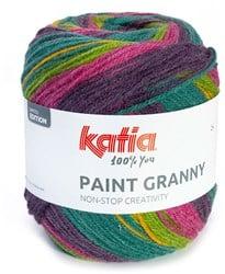 Katia Paint Granny 204 Groen-Mosterd-Lila