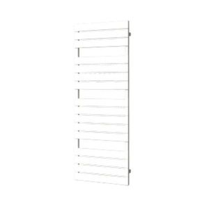 Designradiator BWS Genuo met Middenaansluiting 152 x 55 cm 800 Watt Wit Structuur