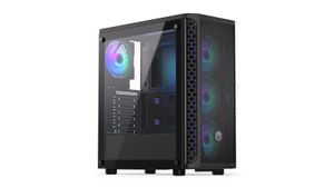 endorfy Signum 300 ARGB Midi-tower PC-behuizing Zwart 4 voorgeïnstalleerde LED-ventilators, Zijvenster, Stoffilter