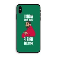 Sleigh Bells Ring: iPhone XS Biologisch afbreekbaar hoesje