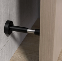 Nurlin Brass Knurled Deurstopper