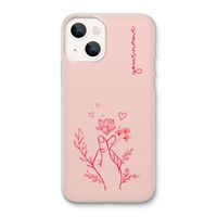 Giving Flowers: iPhone 13 Transparant Hoesje