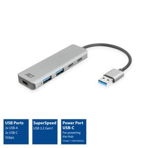 ACT Connectivity USB-A hub 3.0, 2x USB-A, 2x USB-C usb-hub
