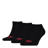 Levi's Low Cut Batwing Logo Jet Black 3-Pack-35/38
