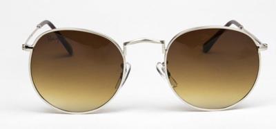 Melleson Zonnebril Rond Zilver