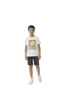 Malelions Lago Di Como T-Shirt Kids Gebroken Wit - Maat 128 - Kleur: Gebroken Wit | Soccerfanshop