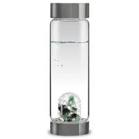 VitaJuwel ViA Vitality Glas Waterfles met Edelstenen - 500ml - thumbnail