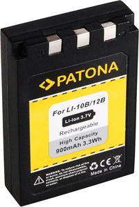 Olympus Li-10B / Li-12B, Sanyo DB-L10B accu (Patona)