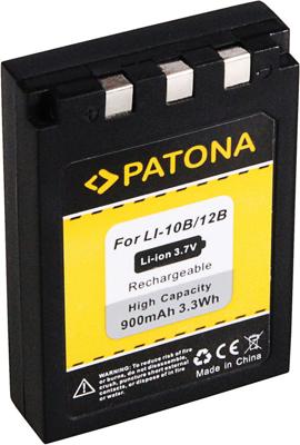 Olympus Li-10B / Li-12B, Sanyo DB-L10B accu (Patona)