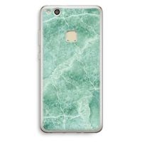 Groen marmer: Huawei Ascend P10 Lite Transparant Hoesje