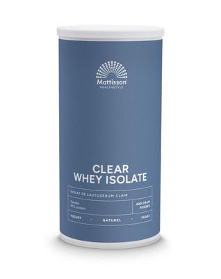 Mattisson Clear whey isolate