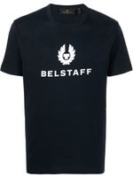 Belstaff t-shirt à logo imprimé - Bleu