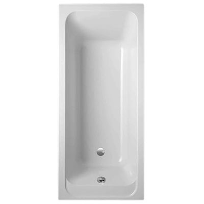 Villeroy & Boch Architectura solo bad - 170x75cm - acryl rechthoek wit uba170ara2v-01