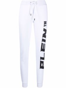 Philipp Plein pantalon de jogging à logo imprimé - Blanc