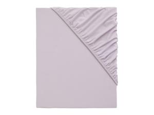 Emma Jersey hoeslaken 140-160 x 200 cm (Lichtroze)