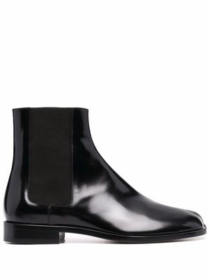 Maison Margiela bottines chelsea Tabi en cuir - Noir
