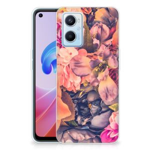 OPPO A96 | OPPO A76 TPU Case Bosje Bloemen