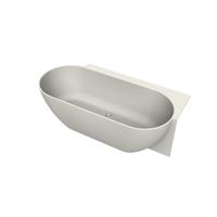 Arcqua Havana Halfvrijstaand Bad - 170x80cm - rechts - mat zand BAD552168