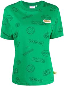 CHOCOOLATE chemise à imprimé graphique - Vert