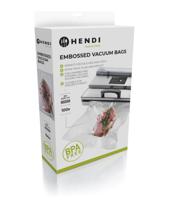 Hendi Vacumeerzakken met reliëf - Sous Vide Zakken - 150 x 250 mm - Geschikt voor FoodSaver vacumeermachines