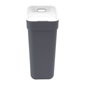 Curver prullenbak ready to collect - donkergrijs/lichtgrijs - 30 liter