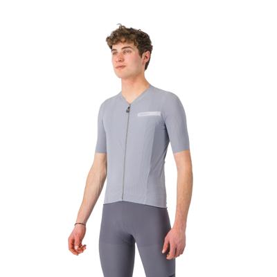 Castelli Premio evo fietsshirt korte mouw vortex grey heren XXL
