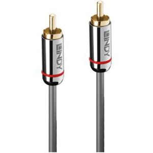 Lindy 35339 audio kabel 1 m RCA Antraciet