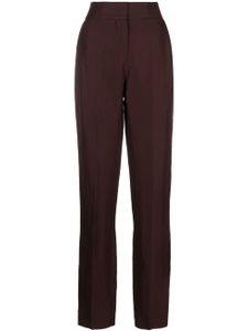 Jacquemus pantalon Le Tibau à fentes latérales - Marron