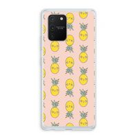 Ananas: Samsung Galaxy S10 Lite Transparant Hoesje