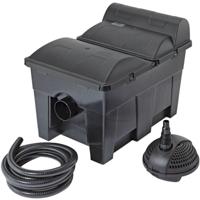 Pontec MultiClear Set 15000 Pond Filter - UV-C Purifier for up to 15,000L, Incl. Sludge Indicator