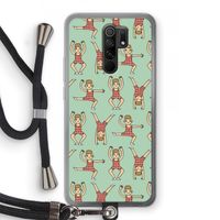 Gymboys: Xiaomi Redmi 9 Transparant Hoesje met koord