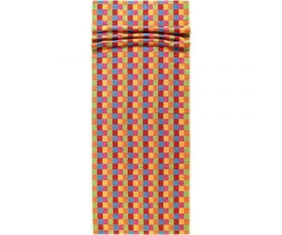 Cawö Cawo Lifestyle Karo Saunahanddoek 7017 Multi-25 70x180