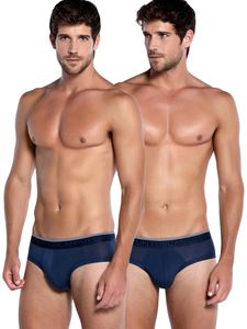 Punto Blanco - 2p Mini Briefs - Bamboo - 102, Maat:L