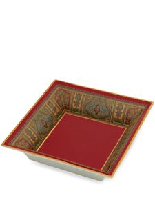 ETRO HOME plateau à motif cachemire - Rouge