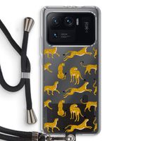 Luipaard: Xiaomi Mi 11 Ultra Transparant Hoesje met koord