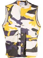 The Power For The People x Levi Kiss gilet à motif camouflage - Tons neutres