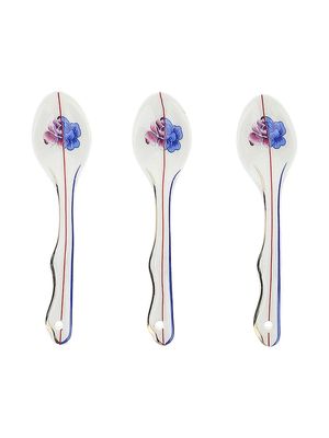 Seletti cuillière à café Hybrid Armilla - Blanc