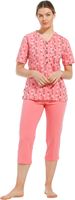 Pastunette dames pyjama capri 20221-176-4-54