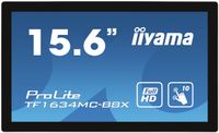 Iiyama ProLite TF1634MC-B8X LED-monitor Energielabel F (A - G) 39.6 cm (15.6 inch) 1920 x 1080 Pixel 16:9 25 ms DisplayPort, VGA, HDMI, USB IPS LED - thumbnail