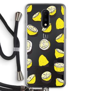 When Life Gives You Lemons...: OnePlus 7 Transparant Hoesje met koord