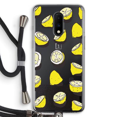 When Life Gives You Lemons...: OnePlus 7 Transparant Hoesje met koord