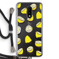 When Life Gives You Lemons...: OnePlus 7 Transparant Hoesje met koord
