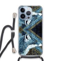 Golden Fox: iPhone 13 Pro Transparant Hoesje met koord