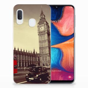 Samsung Galaxy A20e Siliconen Back Cover Londen