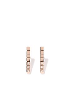 Chopard boucles d'oreille Ice Cube Pure en or rose 18ct