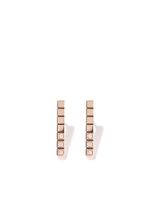 Chopard boucles d'oreille Ice Cube Pure en or rose 18ct